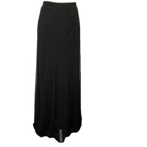 Sheer Fully Lined Dressy Maxi Skirt, Like New
